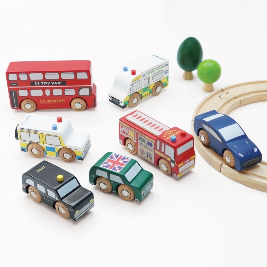 Le-Toy_Van-London-Wooden-Car-Set