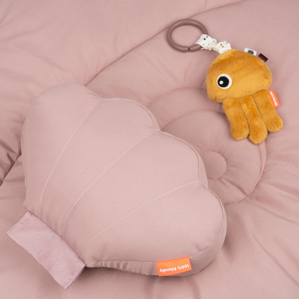 Done By Deer Activity Play Mat Sea Friends Powder Pink – Tiny